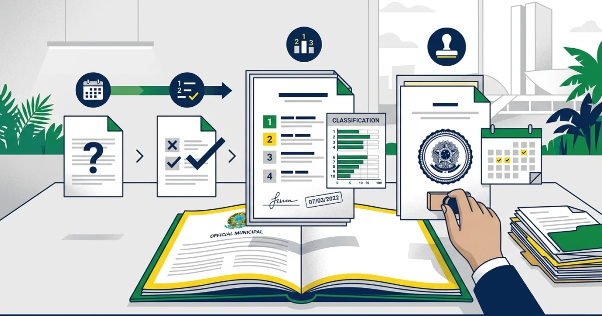 Resultado final e homologação: qual a diferença e o que acontece depois